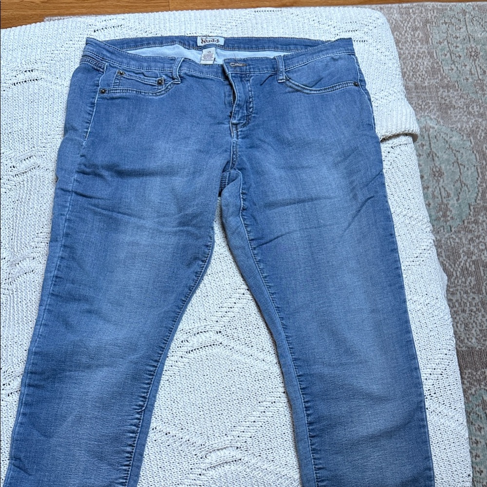 Mudd Light Blue stretch Skinny Jeans